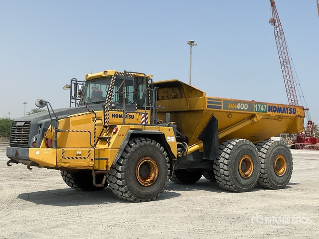 2015 Komatsu HM400-3 - Сочленённый самосвал: фото 1 2015 Komatsu HM400-3 - Сочленённый самосвал: фото 1