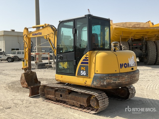2017 Komatsu PC56-7 - Мини-экскаватор: фото 4 2017 Komatsu PC56-7 - Мини-экскаватор: фото 4