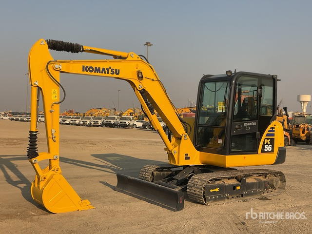 2019 Komatsu PC56-7 Mini Excavator: <6.6t - Мини-экскаватор: фото 1 2019 Komatsu PC56-7 Mini Excavator: <6.6t - Мини-экскаватор: фото 1