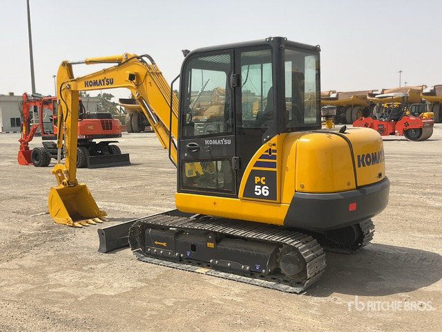 2019 Komatsu PC56-7 - Мини-экскаватор: фото 4 2019 Komatsu PC56-7 - Мини-экскаватор: фото 4