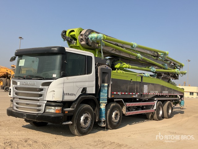 2019 Scania P420 2019 Zoomlion ZLJ5441THBSE 56 m ... Concrete Pump Truck - Автобетононасос: фото 2 2019 Scania P420 2019 Zoomlion ZLJ5441THBSE 56 m ... Concrete Pump Truck - Автобетононасос: фото 2