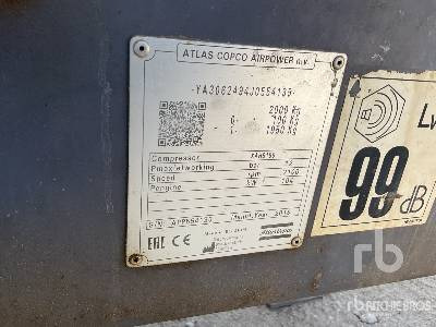 ATLAS COPCO XAHS186 Mobile (Inoperable) - Воздушный компрессор: фото 5 ATLAS COPCO XAHS186 Mobile (Inoperable) - Воздушный компрессор: фото 5