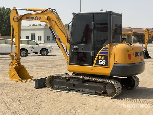 Komatsu PC56-7 Mini Excavator: <6.6t - Мини-экскаватор: фото 3 Komatsu PC56-7 Mini Excavator: <6.6t - Мини-экскаватор: фото 3