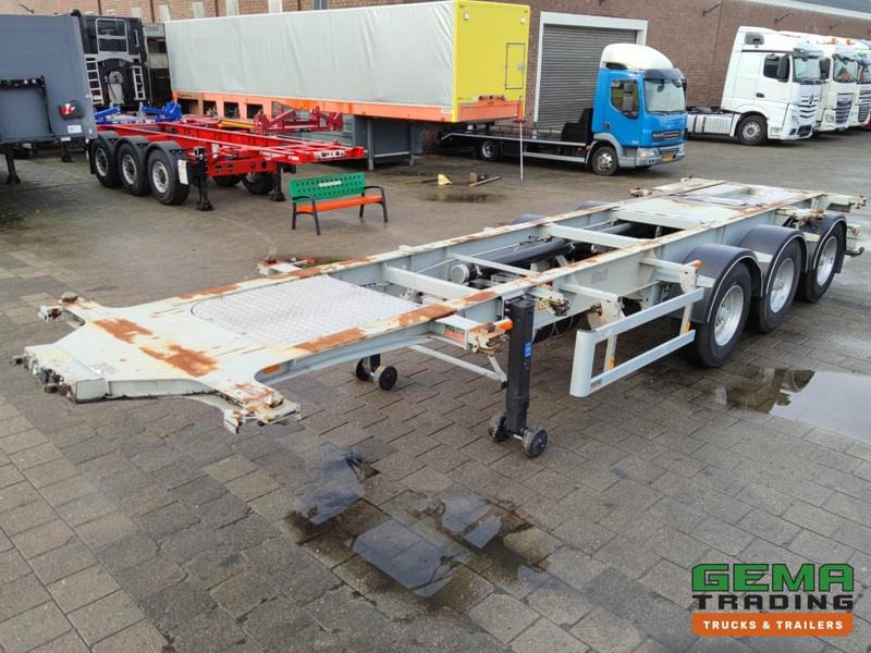 Burg BPO 12 27 3-Assen BPW Trommelremmen - ADR 20-30FT TANK/SWAP (O1254) - Полуприцеп-контейнеровоз/ Сменный кузов: фото 1 Burg BPO 12 27 3-Assen BPW Trommelremmen - ADR 20-30FT TANK/SWAP (O1254) - Полуприцеп-контейнеровоз/ Сменный кузов: фото 1