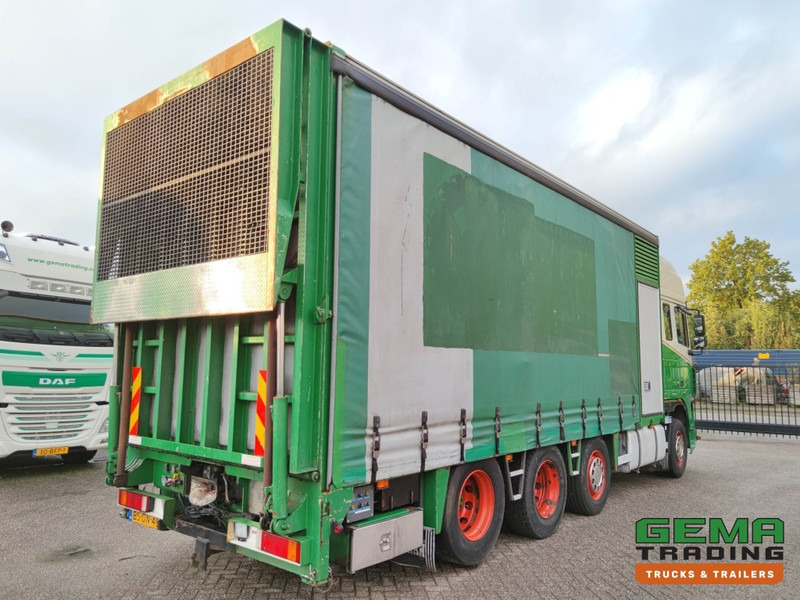 DAF FAK XF95.430 8x2 Super spacecab Euro3 - CurtainSider 7.31m + Ramp 16T - MachineTransporter - 6 Persons (V558) - Автовоз: фото 4 DAF FAK XF95.430 8x2 Super spacecab Euro3 - CurtainSider 7.31m + Ramp 16T - MachineTransporter - 6 Persons (V558) - Автовоз: фото 4
