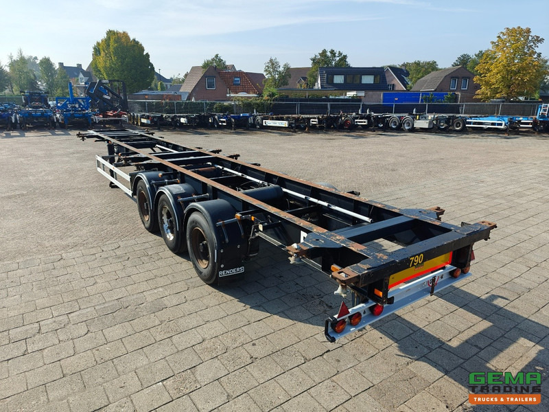 DESOT OPP 3AT 38 78136 3-Assen ROR - Trommelremmen - 20FT 2x20FT 30FT 40FT - 4900KG - Vlak - Полуприцеп-контейнеровоз/ Сменный кузов: фото 3 DESOT OPP 3AT 38 78136 3-Assen ROR - Trommelremmen - 20FT 2x20FT 30FT 40FT - 4900KG - Vlak - Полуприцеп-контейнеровоз/ Сменный кузов: фото 3