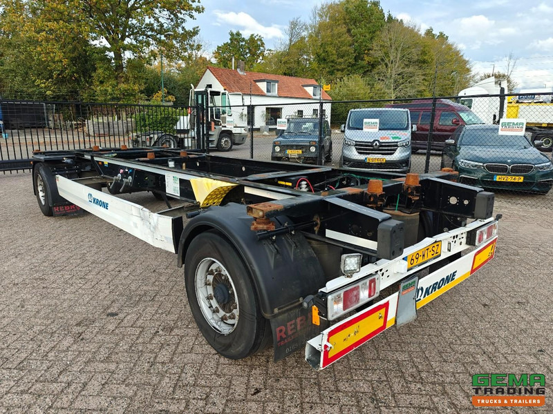 Krone AZ 2-Assen BPW - BDF Systeem - Schijfremmen - Luchtvering - Прицеп-контейнеровоз/ Сменный кузов: фото 3 Krone AZ 2-Assen BPW - BDF Systeem - Schijfremmen - Luchtvering - Прицеп-контейнеровоз/ Сменный кузов: фото 3