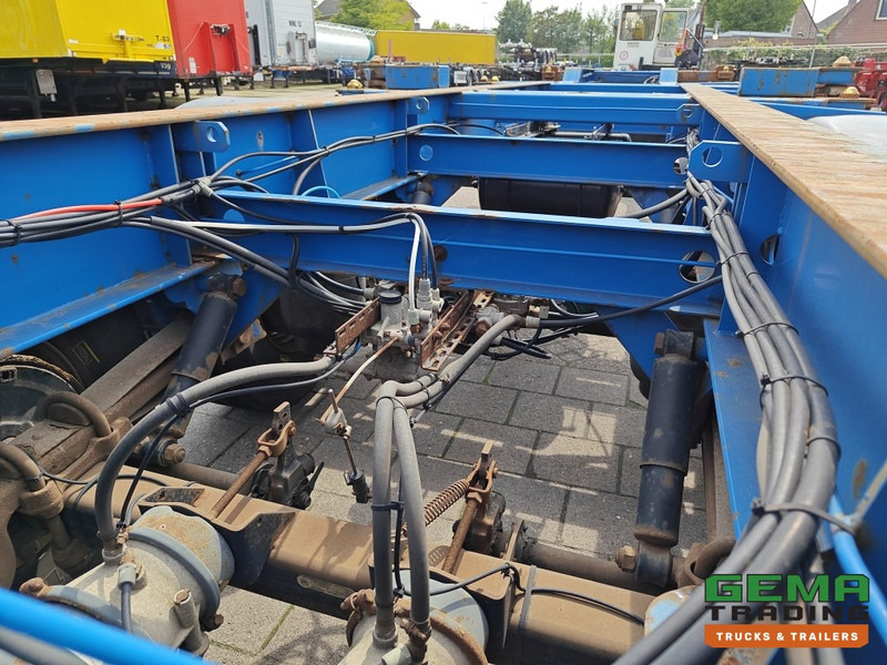 Полуприцеп-контейнеровоз/ Сменный кузов Krone SDC 27 3 assen BPW - DrumBrakes - 5340KG - 2x 20FT 1x 30FT 1x40FT - NL kenteken: фото 11
