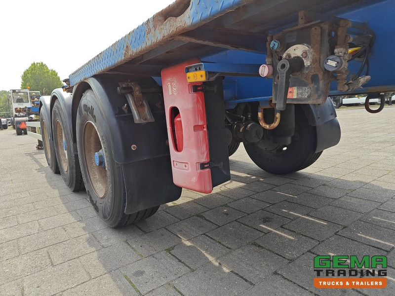 Полуприцеп-контейнеровоз/ Сменный кузов Krone SDC 27 3 assen BPW - DrumBrakes - 5340KG - 2x 20FT 1x 30FT 1x40FT - NL kenteken: фото 13