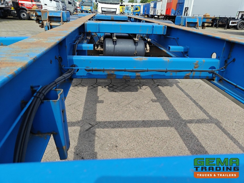 Полуприцеп-контейнеровоз/ Сменный кузов Krone SDC 27 3 assen BPW - DrumBrakes - 5340KG - 2x 20FT 1x 30FT 1x40FT - NL kenteken: фото 10