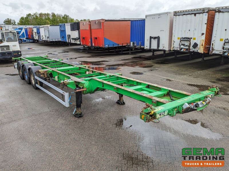 Lecitrailer 3E20-PC.HC 3-Assen BPW Lift-As - 4800kg - 1x 20FT 2x20FT 1x30FT 1x40FT (O1774) - Полуприцеп-контейнеровоз/ Сменный кузов: фото 3 Lecitrailer 3E20-PC.HC 3-Assen BPW Lift-As - 4800kg - 1x 20FT 2x20FT 1x30FT 1x40FT (O1774) - Полуприцеп-контейнеровоз/ Сменный кузов: фото 3