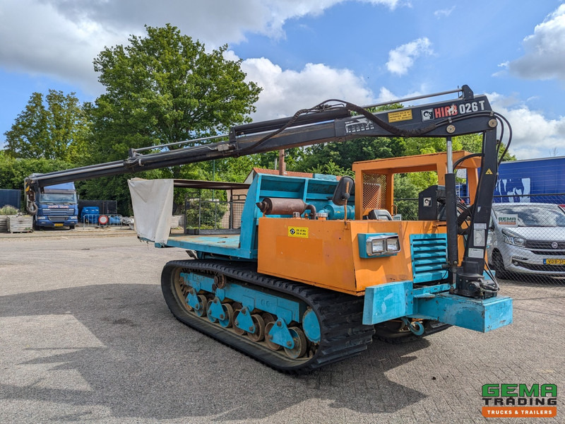 Morooka MST-1100 Rupsdumper / Werktuigdrager - Platte kiepbak + Hiab 026 T3 Kraan - Komatsu 6Cil - Внедорожный самосвал: фото 5 Morooka MST-1100 Rupsdumper / Werktuigdrager - Platte kiepbak + Hiab 026 T3 Kraan - Komatsu 6Cil - Внедорожный самосвал: фото 5