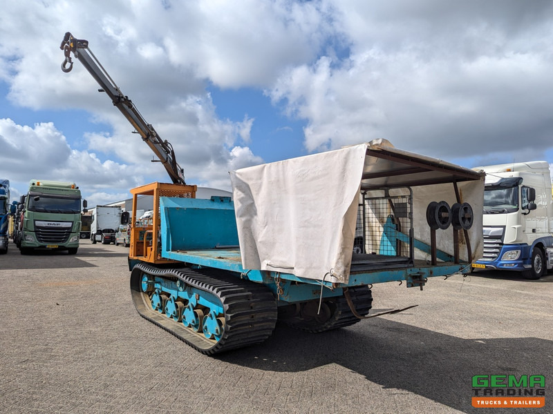 Morooka MST-1100 Rupsdumper / Werktuigdrager - Platte kiepbak + Hiab 026 T3 Kraan - Komatsu 6Cil - Внедорожный самосвал: фото 2 Morooka MST-1100 Rupsdumper / Werktuigdrager - Platte kiepbak + Hiab 026 T3 Kraan - Komatsu 6Cil - Внедорожный самосвал: фото 2