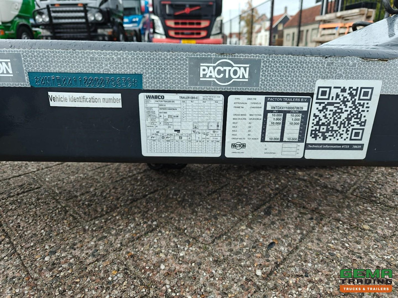 Прицеп подкатная тележка Pacton DXX.110 1-As SAF 10T - Dolly - Mega- LZV - Nieuwstaat - 50mm: фото 15 Прицеп подкатная тележка Pacton DXX.110 1-As SAF 10T - Dolly - Mega- LZV - Nieuwstaat - 50mm: фото 15