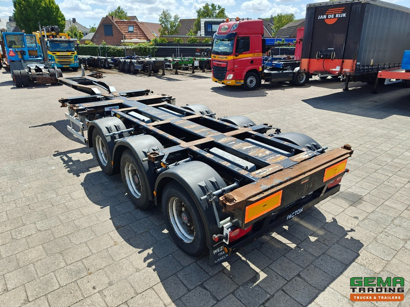 Pacton T3-010 3-Assen SAF - MULTI - Trommelremmen - LiftAs - 3x Uitschuifbaar - 04/2026 APK - Полуприцеп-контейнеровоз/ Сменный кузов: фото 3 Pacton T3-010 3-Assen SAF - MULTI - Trommelremmen - LiftAs - 3x Uitschuifbaar - 04/2026 APK - Полуприцеп-контейнеровоз/ Сменный кузов: фото 3