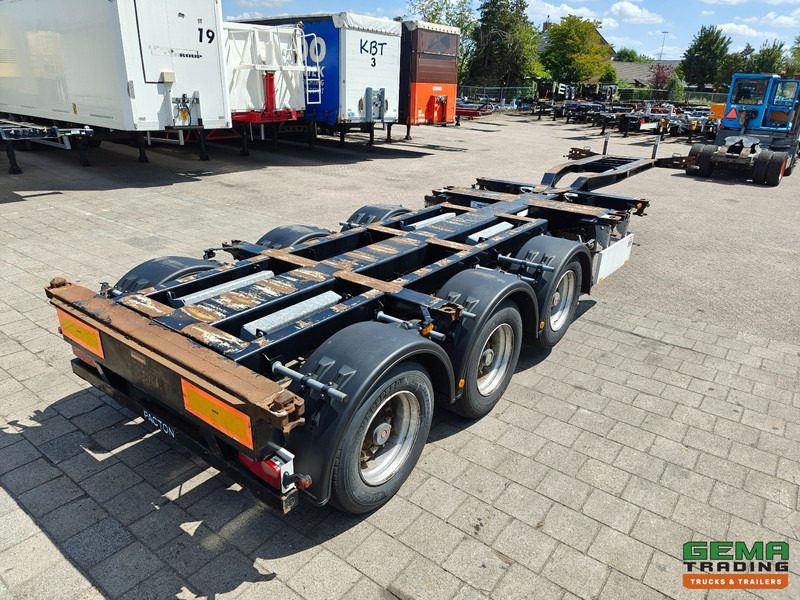 Pacton T3-010 3-Assen SAF - MULTI - Trommelremmen - LiftAs - 3x Uitschuifbaar - 04/2026 APK - Полуприцеп-контейнеровоз/ Сменный кузов: фото 1 Pacton T3-010 3-Assen SAF - MULTI - Trommelremmen - LiftAs - 3x Uitschuifbaar - 04/2026 APK - Полуприцеп-контейнеровоз/ Сменный кузов: фото 1