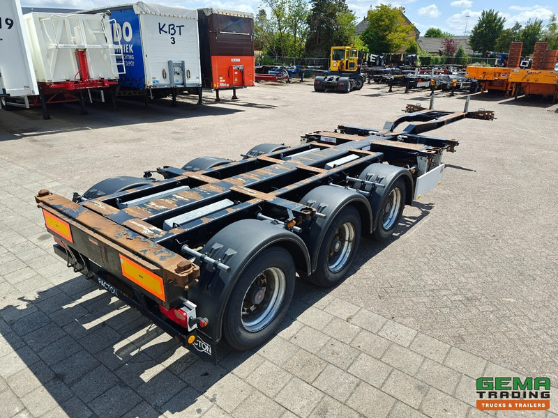 Pacton T3-010 3-Assen SAF - MULTI - Trommelremmen - LiftAs - 3x Uitschuifbaar - 10/2025 APK - Полуприцеп-контейнеровоз/ Сменный кузов: фото 3 Pacton T3-010 3-Assen SAF - MULTI - Trommelremmen - LiftAs - 3x Uitschuifbaar - 10/2025 APK - Полуприцеп-контейнеровоз/ Сменный кузов: фото 3
