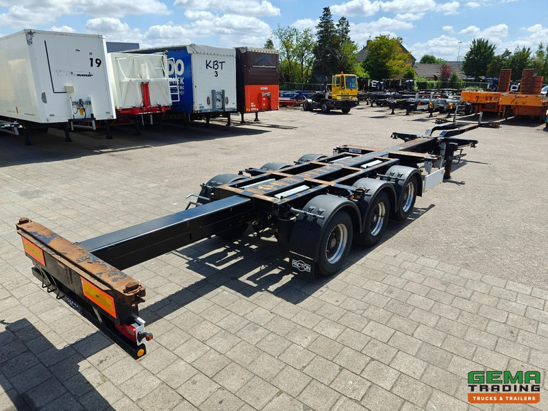 Pacton T3-010 3-Assen SAF - MULTI - Trommelremmen - LiftAs - 3x Uitschuifbaar - 10/2025 APK - Полуприцеп-контейнеровоз/ Сменный кузов: фото 1 Pacton T3-010 3-Assen SAF - MULTI - Trommelremmen - LiftAs - 3x Uitschuifbaar - 10/2025 APK - Полуприцеп-контейнеровоз/ Сменный кузов: фото 1