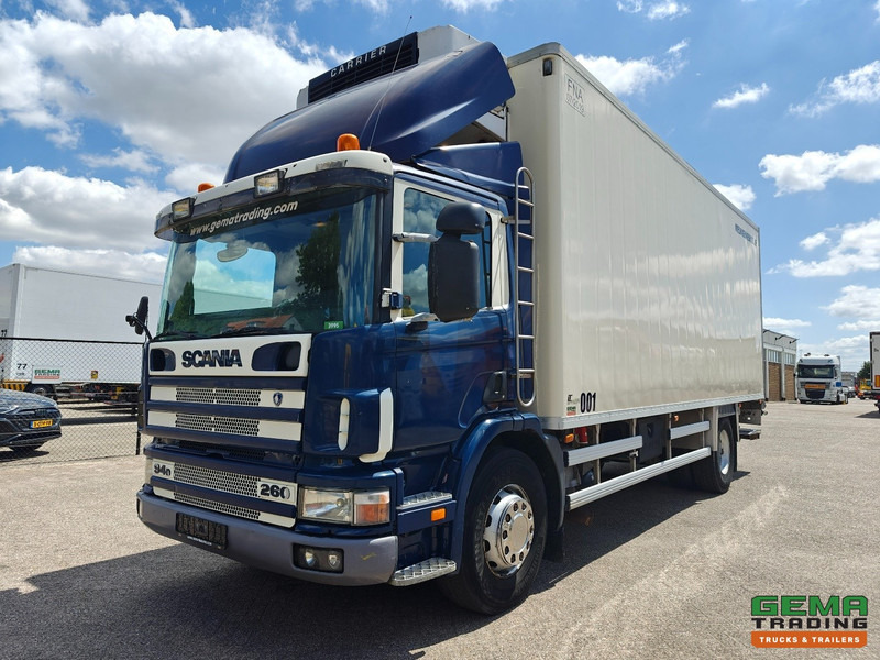 Scania P94D-260 4x2 Dagcab Euro2 - Handgeschakeld - Koel-Vriesbak 7.5m - Carrier Genesis R90 - Vangmuil - Рефрижератор: фото 1 Scania P94D-260 4x2 Dagcab Euro2 - Handgeschakeld - Koel-Vriesbak 7.5m - Carrier Genesis R90 - Vangmuil - Рефрижератор: фото 1