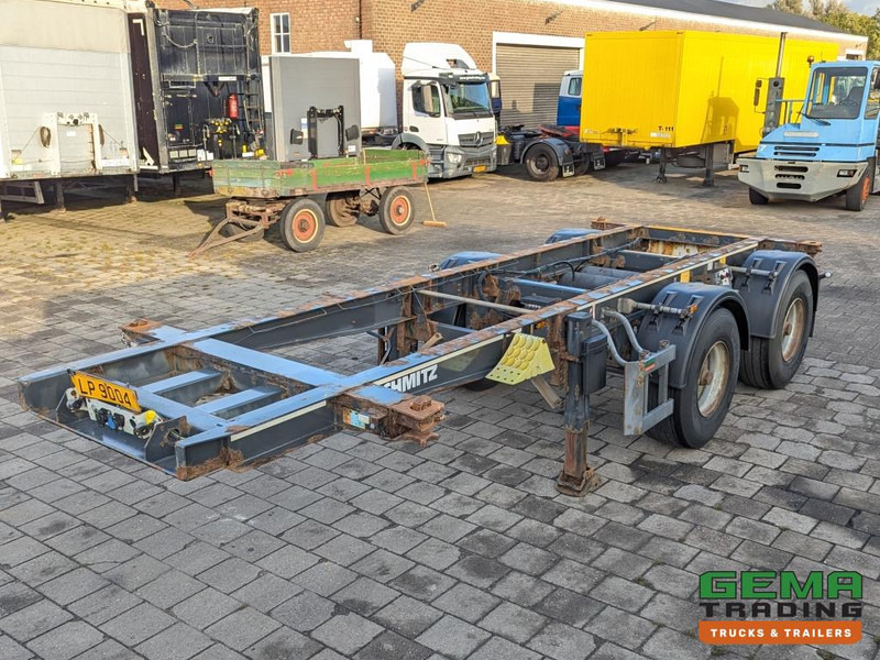 Schmitz Cargobull SCF 20 2-Assen BPW DrumBrakes - 20FT Connection - 2419KG (O2060) - Полуприцеп-контейнеровоз/ Сменный кузов: фото 1 Schmitz Cargobull SCF 20 2-Assen BPW DrumBrakes - 20FT Connection - 2419KG (O2060) - Полуприцеп-контейнеровоз/ Сменный кузов: фото 1