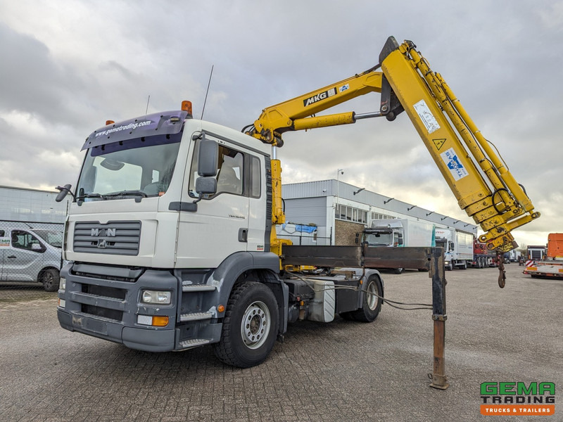 MAN TGA 18.410 4x2 LX Euro3 - MKG HLK225HP 4510KG - RadioGrafisch - Тягач: фото 1 MAN TGA 18.410 4x2 LX Euro3 - MKG HLK225HP 4510KG - RadioGrafisch - Тягач: фото 1