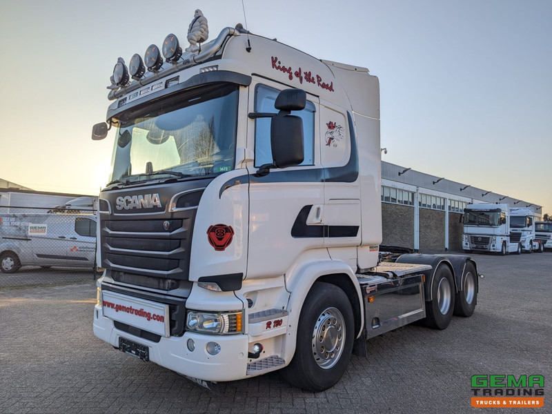 Scania R730 6x4 Highline Euro6 - V8 - Retarder - RVS Kist - Schuifschotel - Тягач: фото 1 Scania R730 6x4 Highline Euro6 - V8 - Retarder - RVS Kist - Schuifschotel - Тягач: фото 1