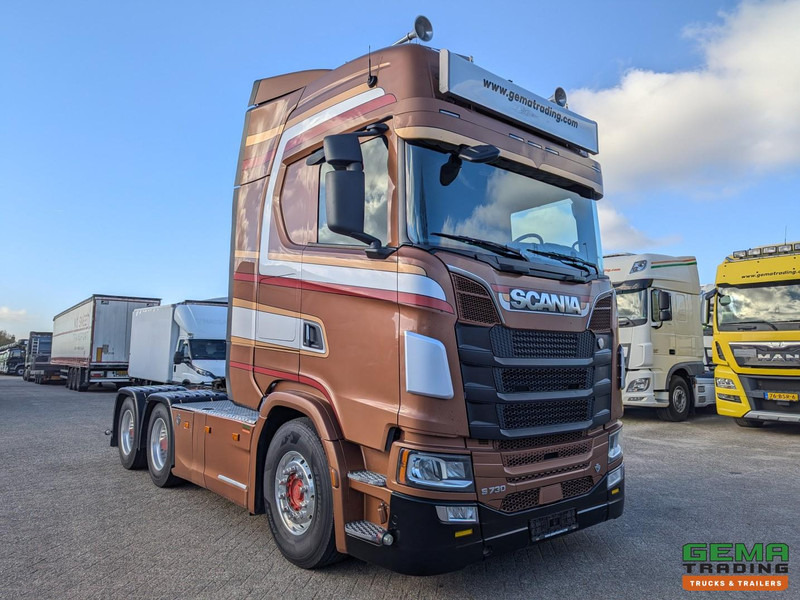 Scania S730 6x4 Topline Euro6 - V8 - Retarder - Costum Interior - Vollucht - Alcoa's - Тягач: фото 2 Scania S730 6x4 Topline Euro6 - V8 - Retarder - Costum Interior - Vollucht - Alcoa's - Тягач: фото 2