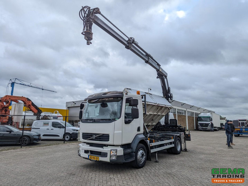 Volvo FL240 4x2 Dagcab Euro5 - 2 Zijdige Kipper + Kraan Hiab 088ES-3 HIDUO - RadioGrafisch - 39.900KM! - 11/2025APK - Самосвал, Автоманипулятор: фото 1 Volvo FL240 4x2 Dagcab Euro5 - 2 Zijdige Kipper + Kraan Hiab 088ES-3 HIDUO - RadioGrafisch - 39.900KM! - 11/2025APK - Самосвал, Автоманипулятор: фото 1