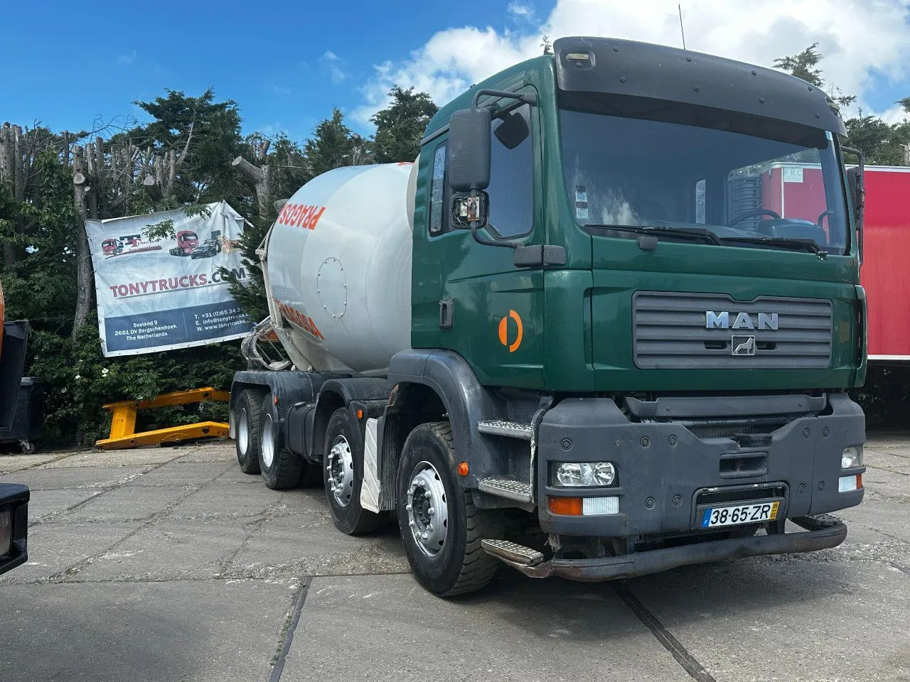 MAN TGA 35.360 8X4 CIFA Beton Mixer Spring/Spring ZF - Автобетоносмеситель: фото 1 MAN TGA 35.360 8X4 CIFA Beton Mixer Spring/Spring ZF - Автобетоносмеситель: фото 1