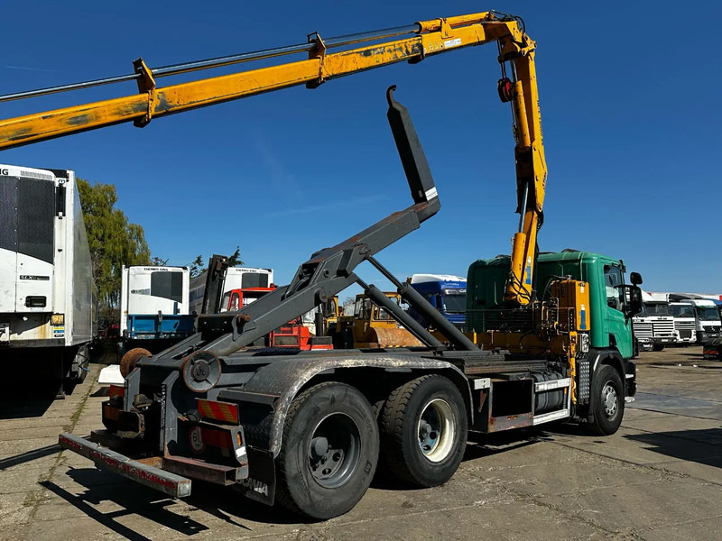 Scania P114-380 6X2 Ampirol + Heila 13000 5T Crane Manual Gear - Грузовик-контейнеровоз/ Сменный кузов: фото 5 Scania P114-380 6X2 Ampirol + Heila 13000 5T Crane Manual Gear - Грузовик-контейнеровоз/ Сменный кузов: фото 5