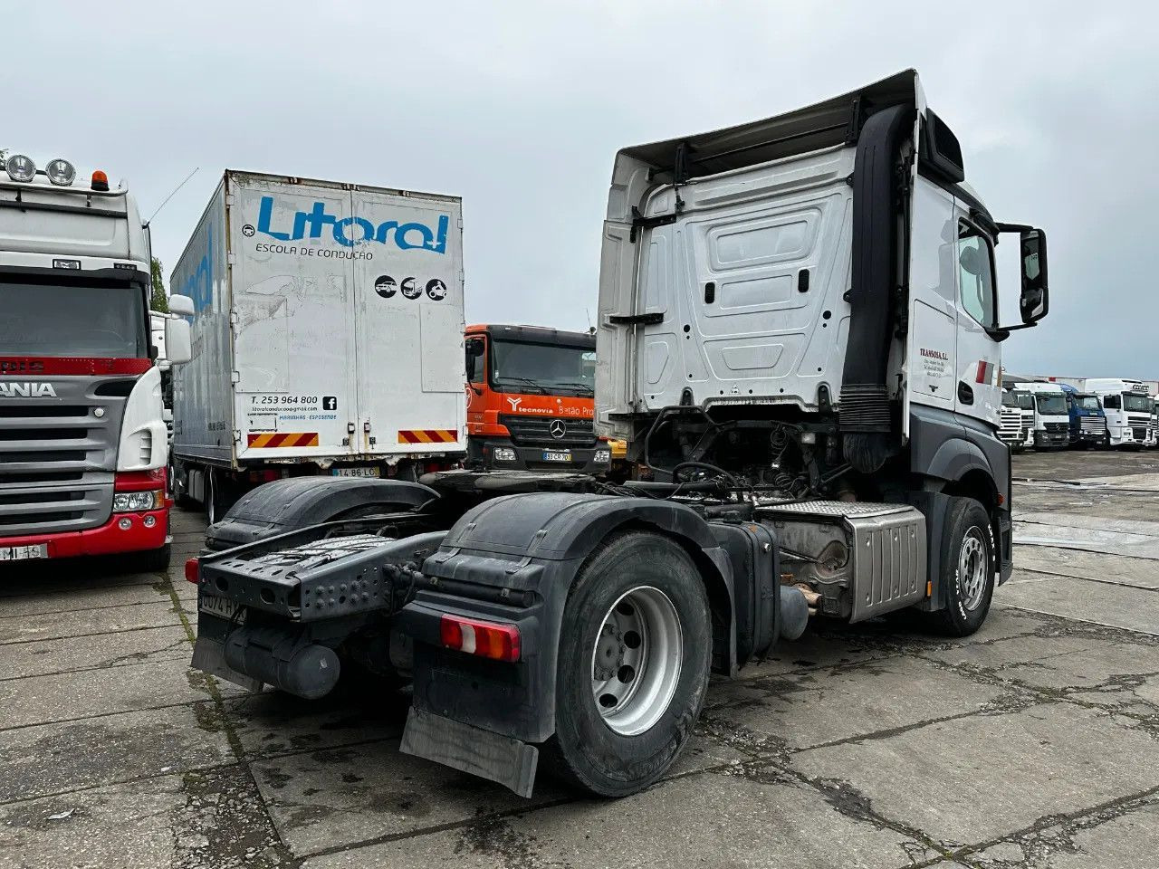 Mercedes-Benz Actros 1851 4X2 Tractor-unit Spring/Air Retarder - Тягач: фото 4 Mercedes-Benz Actros 1851 4X2 Tractor-unit Spring/Air Retarder - Тягач: фото 4