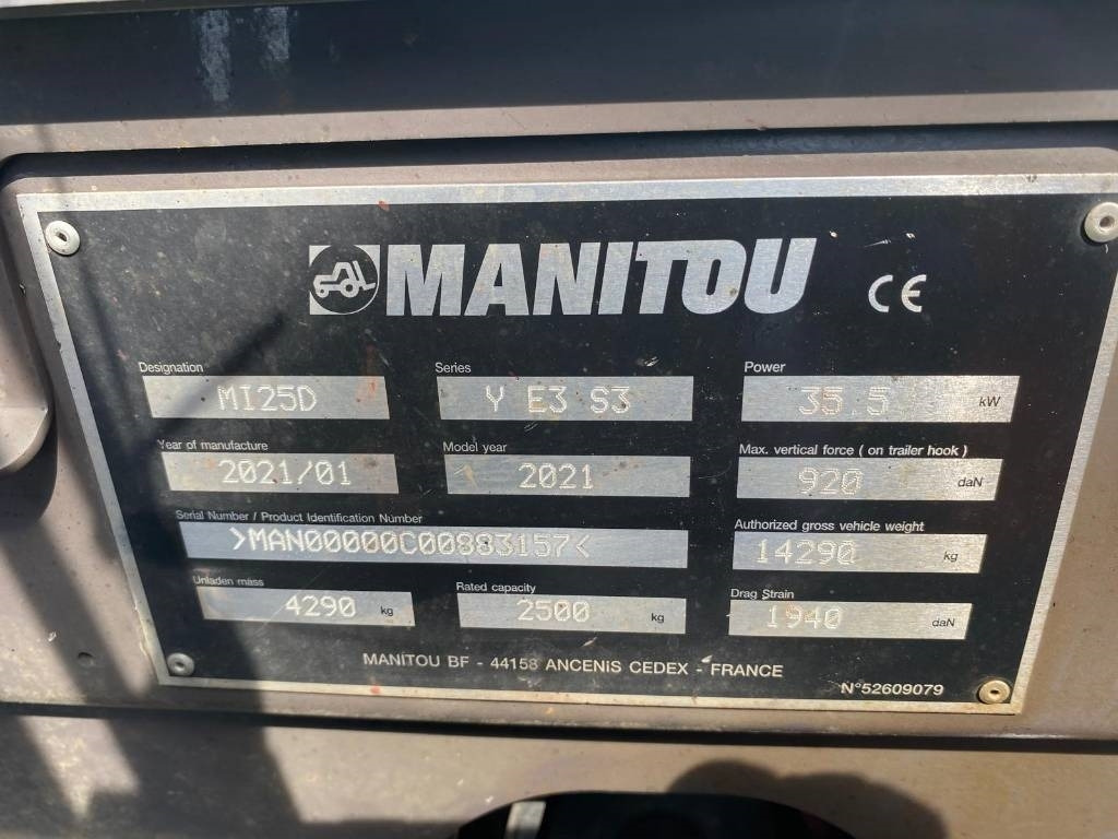 Дизельный погрузчик Manitou Mi25D: фото 28