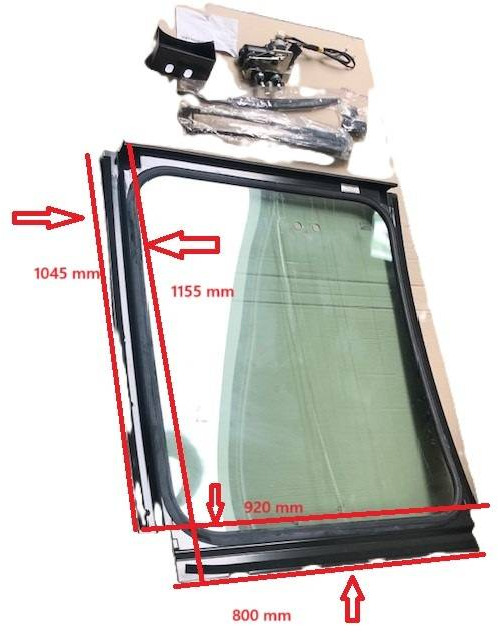 Front window for Nissan - Стекло и запчасти для Погрузочно-разгрузочной техники: фото 2 Front window for Nissan - Стекло и запчасти для Погрузочно-разгрузочной техники: фото 2