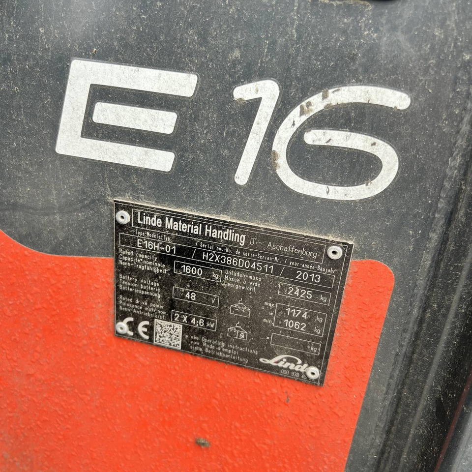 Электропогрузчик Linde E16H (386-01): фото 11 Электропогрузчик Linde E16H (386-01): фото 11