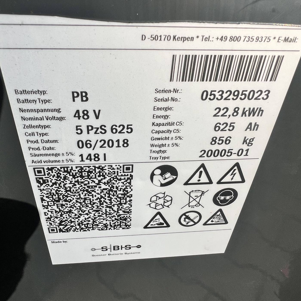 Электропогрузчик Linde E16P (386-02) EVO: фото 12