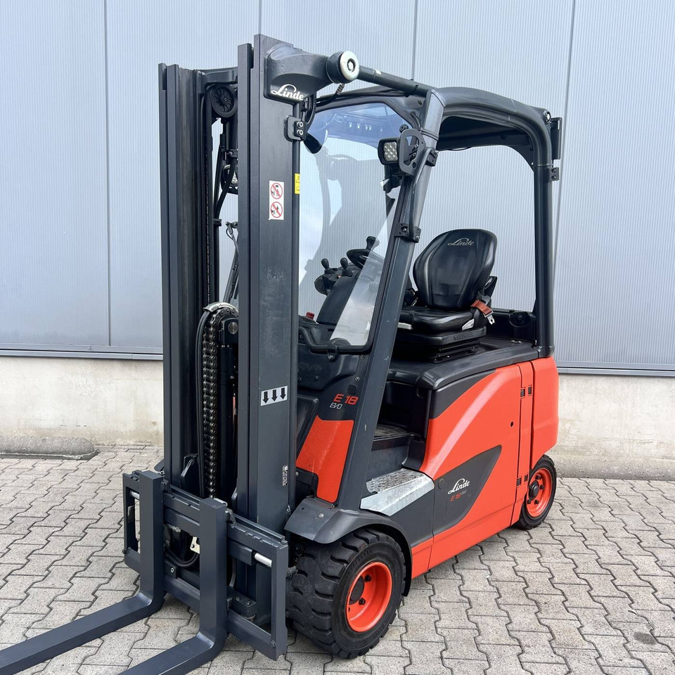 Linde E18P (386-02) EVO - Электропогрузчик: фото 1 Linde E18P (386-02) EVO - Электропогрузчик: фото 1