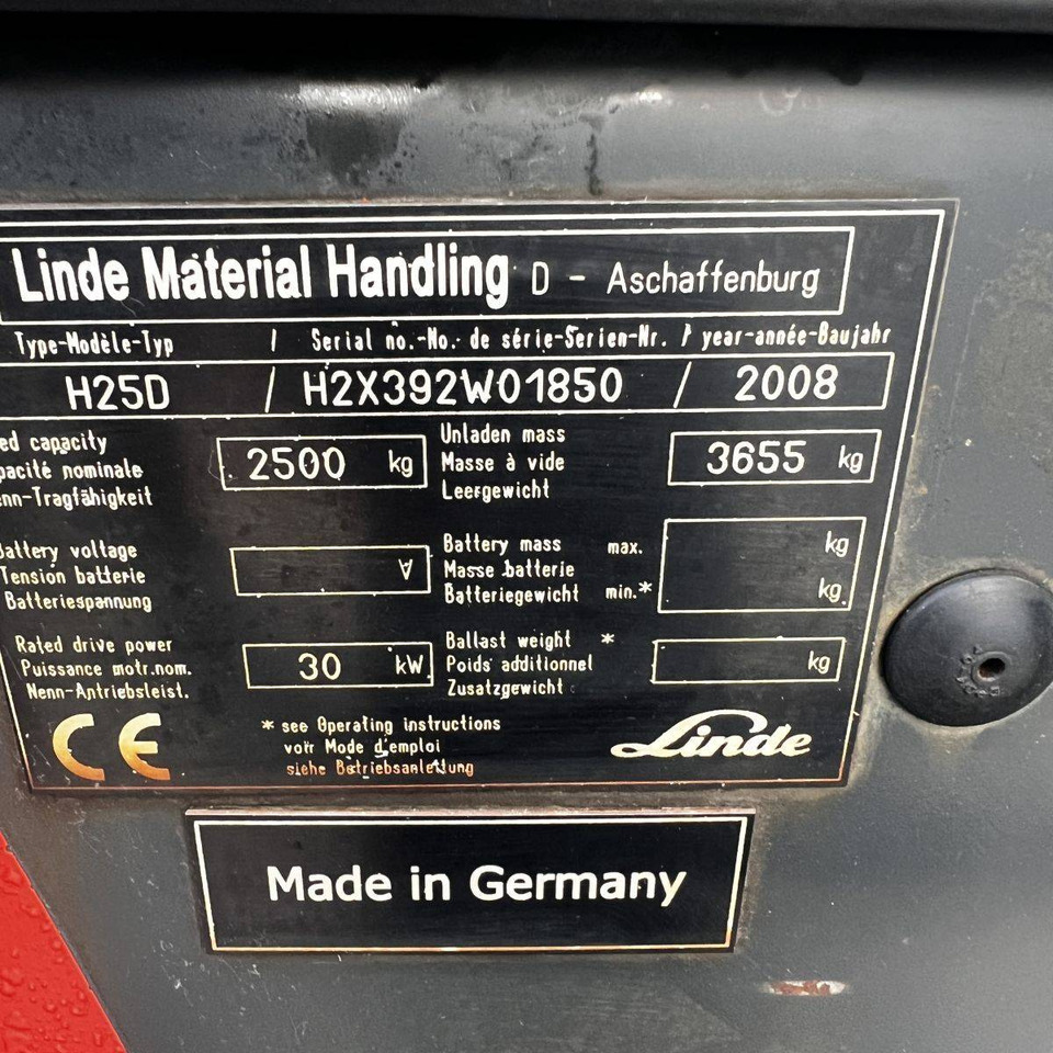 Linde H25D (392) в лизинг Linde H25D (392): фото 19 Linde H25D (392) в лизинг Linde H25D (392): фото 19
