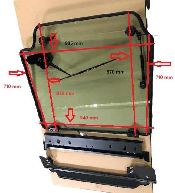 Rear Grendia complete - Стекло и запчасти для Погрузочно-разгрузочной техники: фото 2 Rear Grendia complete - Стекло и запчасти для Погрузочно-разгрузочной техники: фото 2