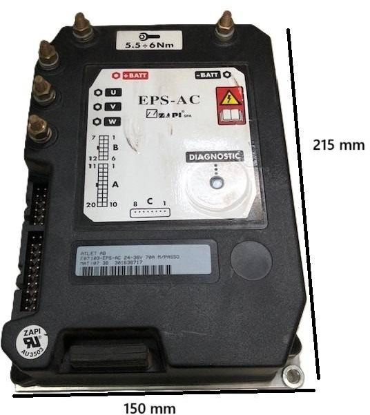 Zapi F07103-EPS Steering controller - Блок управления для Погрузочно-разгрузочной техники: фото 1 Zapi F07103-EPS Steering controller - Блок управления для Погрузочно-разгрузочной техники: фото 1