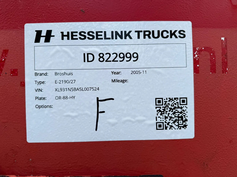 Broshuis Dieplader 6M Extendable Stuuras APK/TUV 03/2026 - Низкорамный полуприцеп: фото 5 Broshuis Dieplader 6M Extendable Stuuras APK/TUV 03/2026 - Низкорамный полуприцеп: фото 5