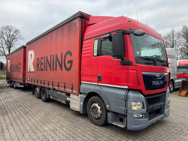 MAN TGX 26.400 6X2 6X!! JUMBO Combi 120m3 Complete 2015, Galvanized - Тентованный грузовик: фото 2 MAN TGX 26.400 6X2 6X!! JUMBO Combi 120m3 Complete 2015, Galvanized - Тентованный грузовик: фото 2