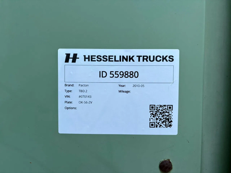 Pacton 2AS City 12.6M Dhollandia Laadklep 2500KG Stuuras APK 07-2026 - Zeer nette staat! - Тентованный полуприцеп: фото 5 Pacton 2AS City 12.6M Dhollandia Laadklep 2500KG Stuuras APK 07-2026 - Zeer nette staat! - Тентованный полуприцеп: фото 5