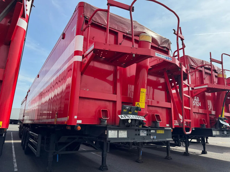 Stas S300CX 58m3 Alcoa SAF Klep/Deuren combi, top condition 6350KG - Самосвальный полуприцеп: фото 2 Stas S300CX 58m3 Alcoa SAF Klep/Deuren combi, top condition 6350KG - Самосвальный полуприцеп: фото 2