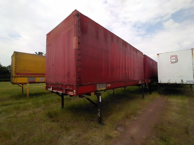 Тентованный кузов Krone Wechselpritsche mit Bordwänden und Plane, BDF-System, 7.450 mm lang.: фото 6