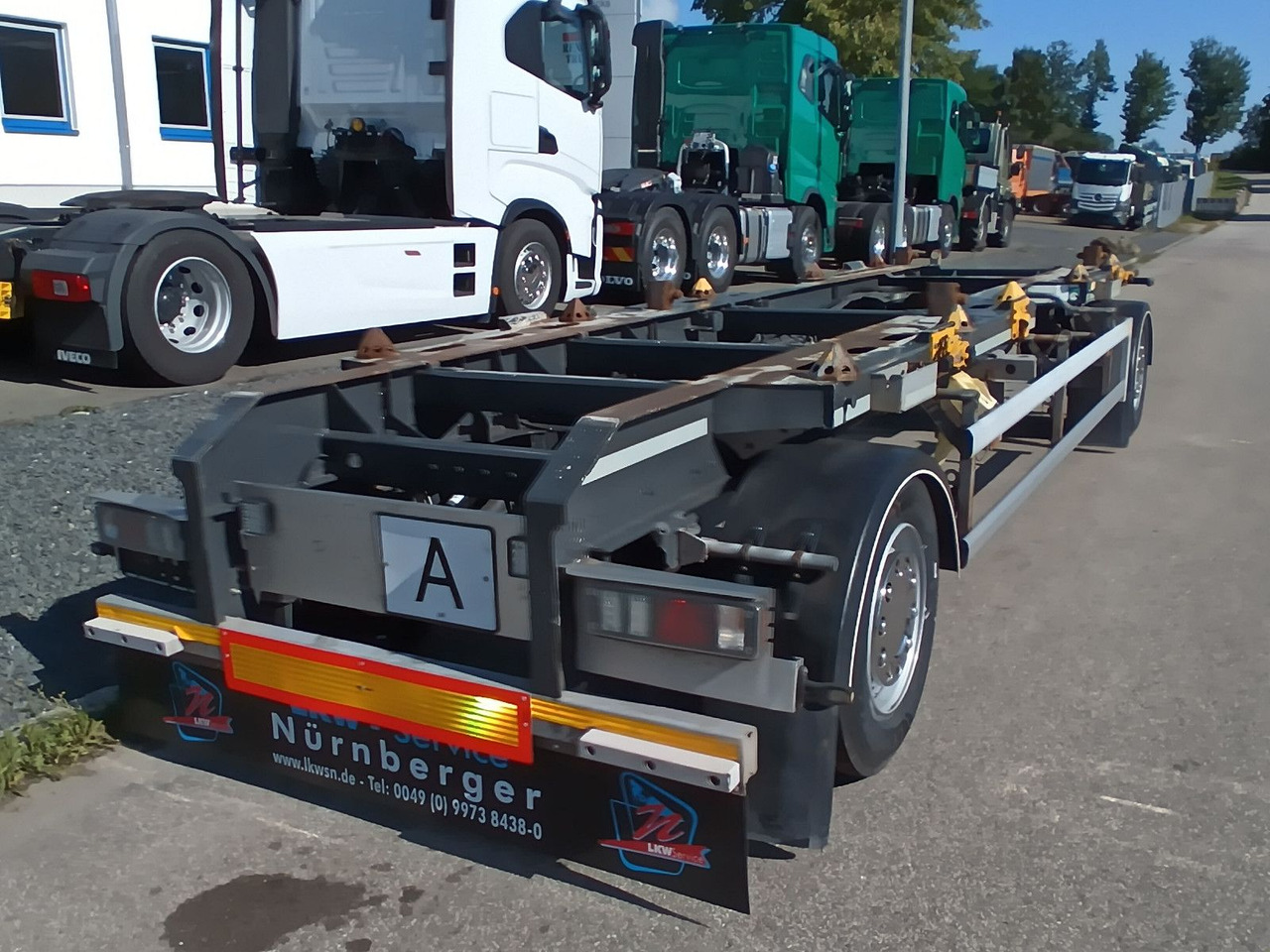 Hüffermann 2-A VARIO-CARRIER VERZINKT SAFETYFIX Reifen/TÜV - Прицеп мультилифт/ Бункеровоз: фото 5 Hüffermann 2-A VARIO-CARRIER VERZINKT SAFETYFIX Reifen/TÜV - Прицеп мультилифт/ Бункеровоз: фото 5