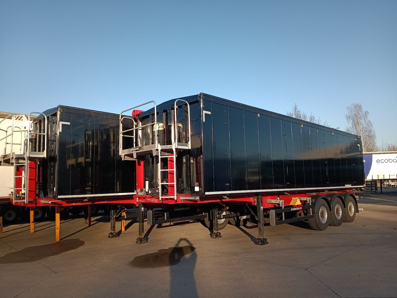 Schwarzmüller K-Serie ALU 54m3 Getreide Nur 69.340km 6250kg - Самосвальный полуприцеп: фото 1 Schwarzmüller K-Serie ALU 54m3 Getreide Nur 69.340km 6250kg - Самосвальный полуприцеп: фото 1