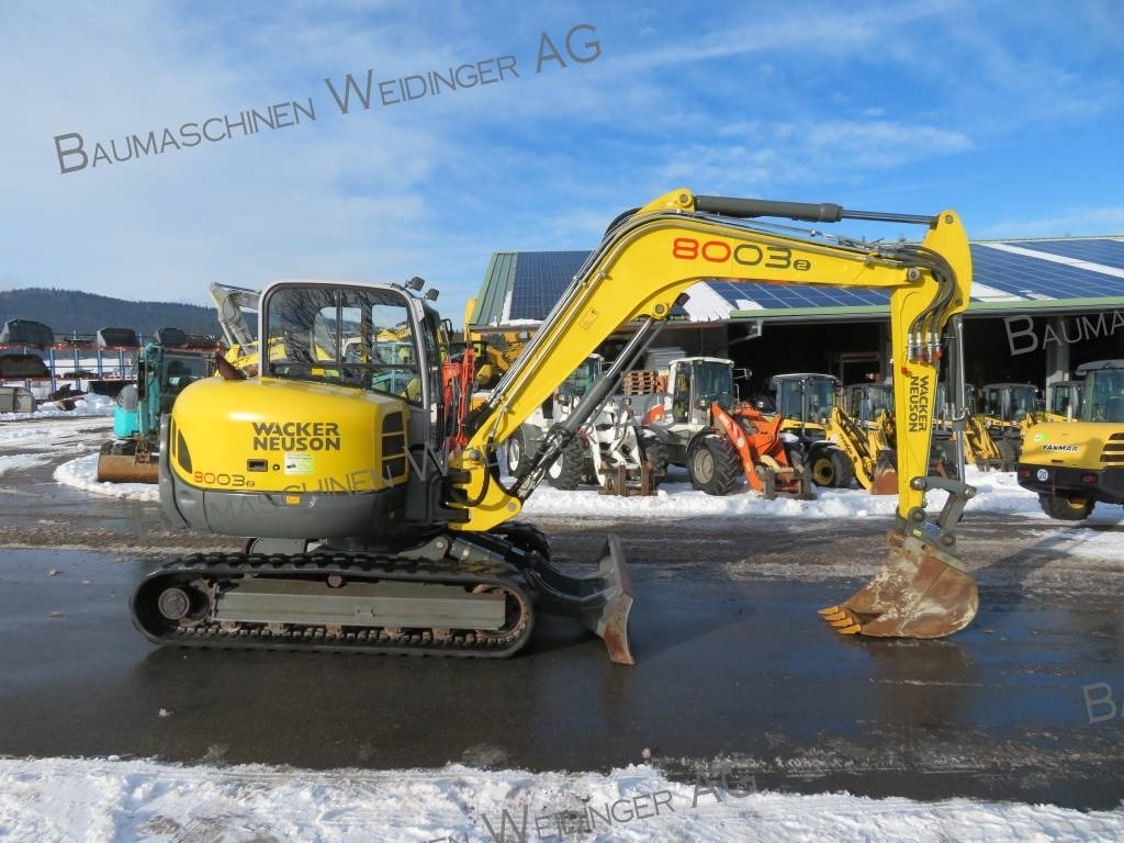 Wacker Neuson 8003 - Мини-экскаватор: фото 2 Wacker Neuson 8003 - Мини-экскаватор: фото 2