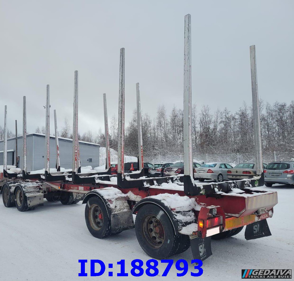 MALKKI RJ4-10200 - 4 Axles - Прицеп лесовоз: фото 4 MALKKI RJ4-10200 - 4 Axles - Прицеп лесовоз: фото 4