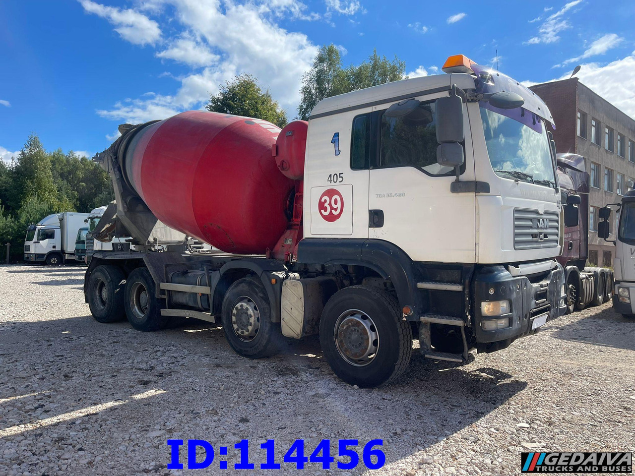 MAN TGA 35.480 8X4 8m3 Manual - Автобетоносмеситель: фото 2 MAN TGA 35.480 8X4 8m3 Manual - Автобетоносмеситель: фото 2