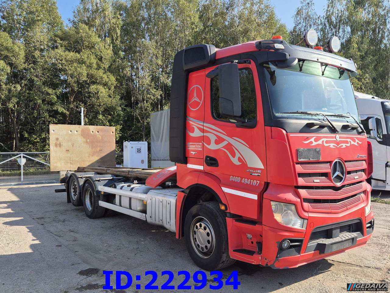 MERCEDES-BENZ Actros 2545 6x2 Euro5 - Грузовик-шасси: фото 4 MERCEDES-BENZ Actros 2545 6x2 Euro5 - Грузовик-шасси: фото 4